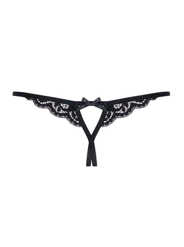 Obsessive 831-THC-1 crotchless Thong • Schwarz