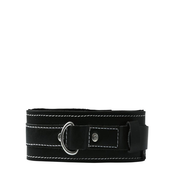 EDGE Leather Collar • Black