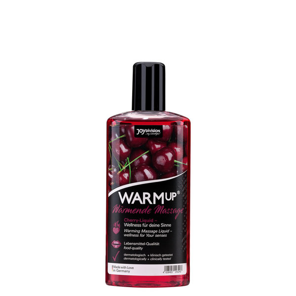 WARMup • wärmendes Massageliquid • Cherry • 150 ml