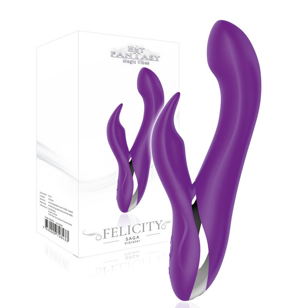 Hot Fantasy Felicity SAGA Rabbit-Vibrator • Purple